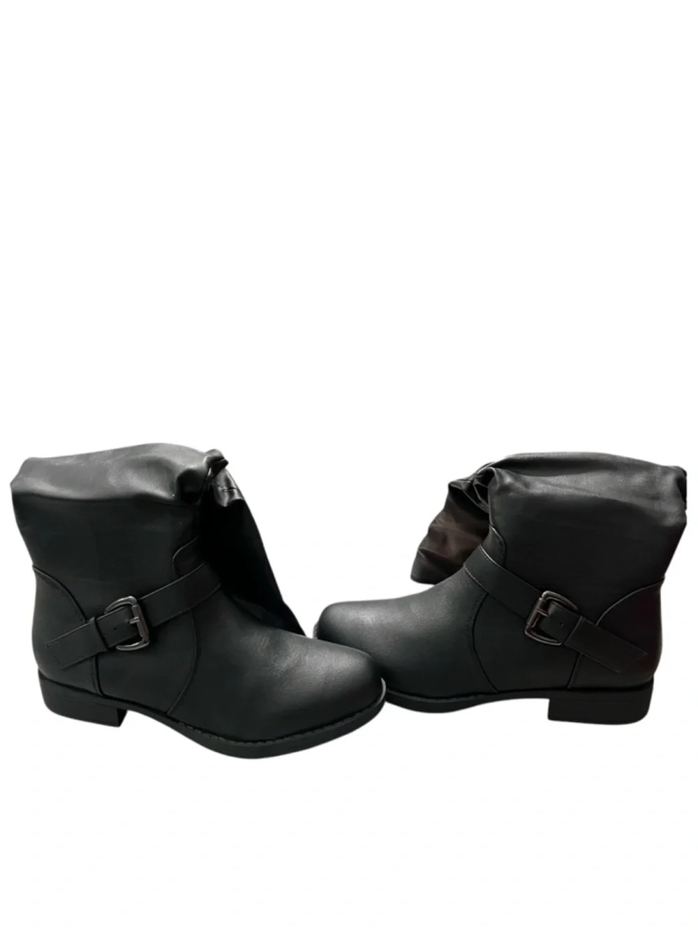 Journee collection black knee high boots
